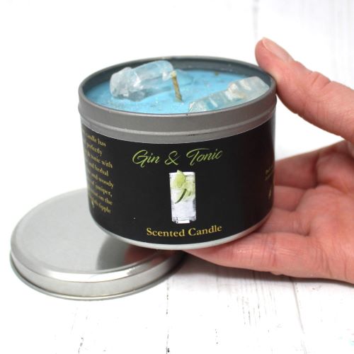 GIN & TONIC Silver Candle